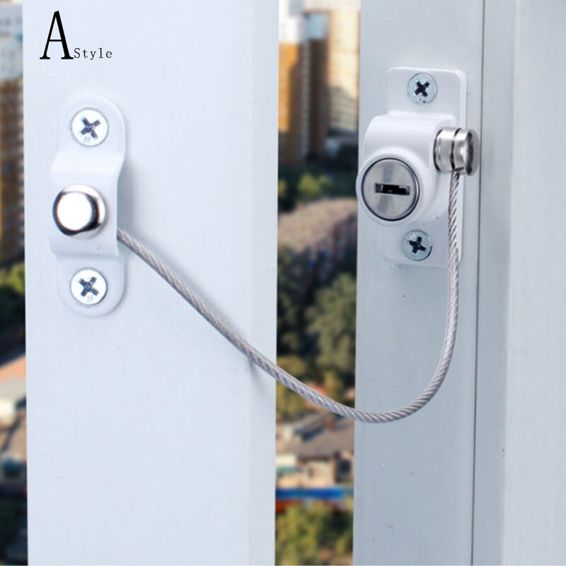 1Pcs Window Stopper Child Window Restrictor Security Lock Kids Prevent Children Falling Window Protection From Children Baby