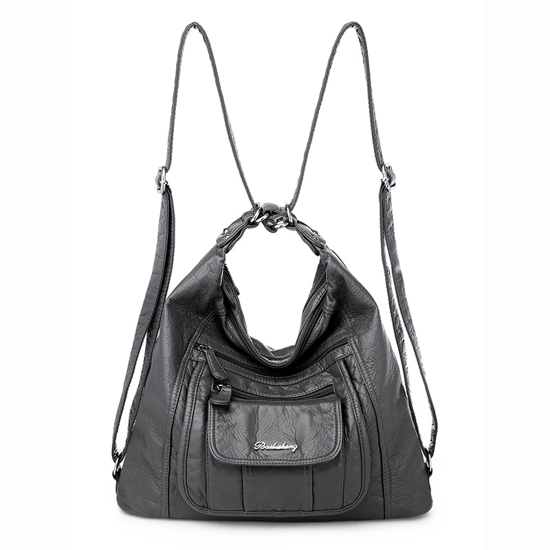 Sacs à main de luxe en cuir femmes sacs concepteur multifonction sacs à bandoulière pour les femmes voyage Sac à dos Mochila Feminina Sac