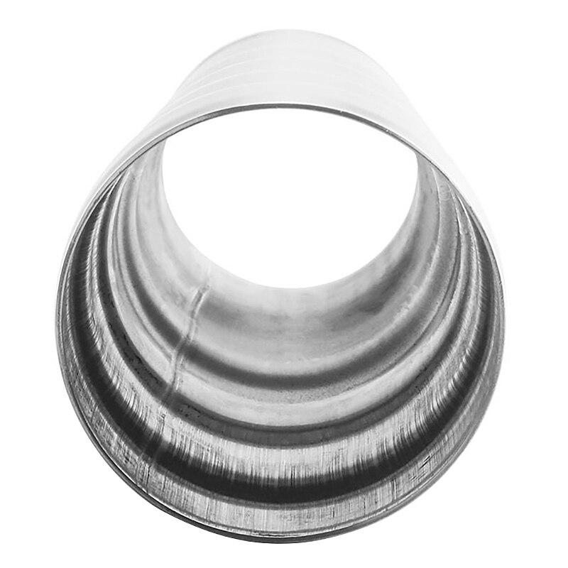 Adaptateur d'échappement en acier inoxydable, réducteur à 5 étapes, connecteur cône de tuyau, réducteur universel à 5 étapes pour voiture
