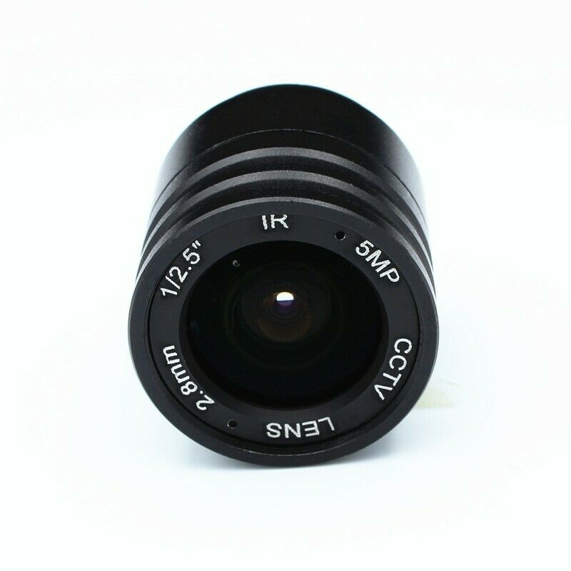HD 2.8mm 5MP CCTV Lens Manual Focal CS mount IR 130degree for Security IP Camera