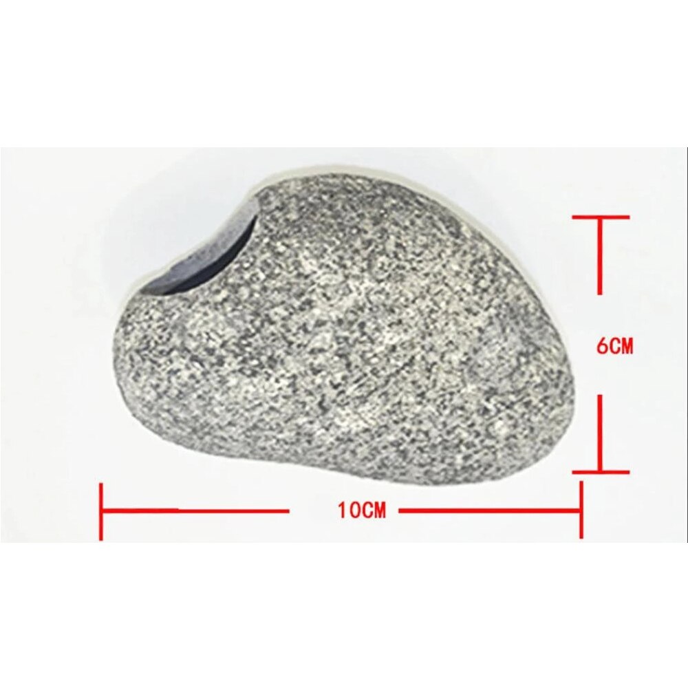1PCS Cichlid Stone Cave Aquarium Fish Tank Pond Ornament Decoration Shrimp Breeding Rock Cave Decoration Hole Fish Tank Decor