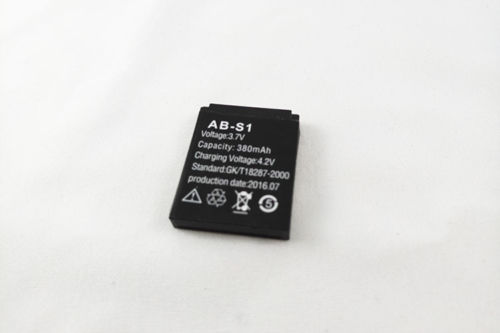 Octelect ab -s1 ur bluetooth ur telefon batteri 380 mah til  dz09 smart ur  s1