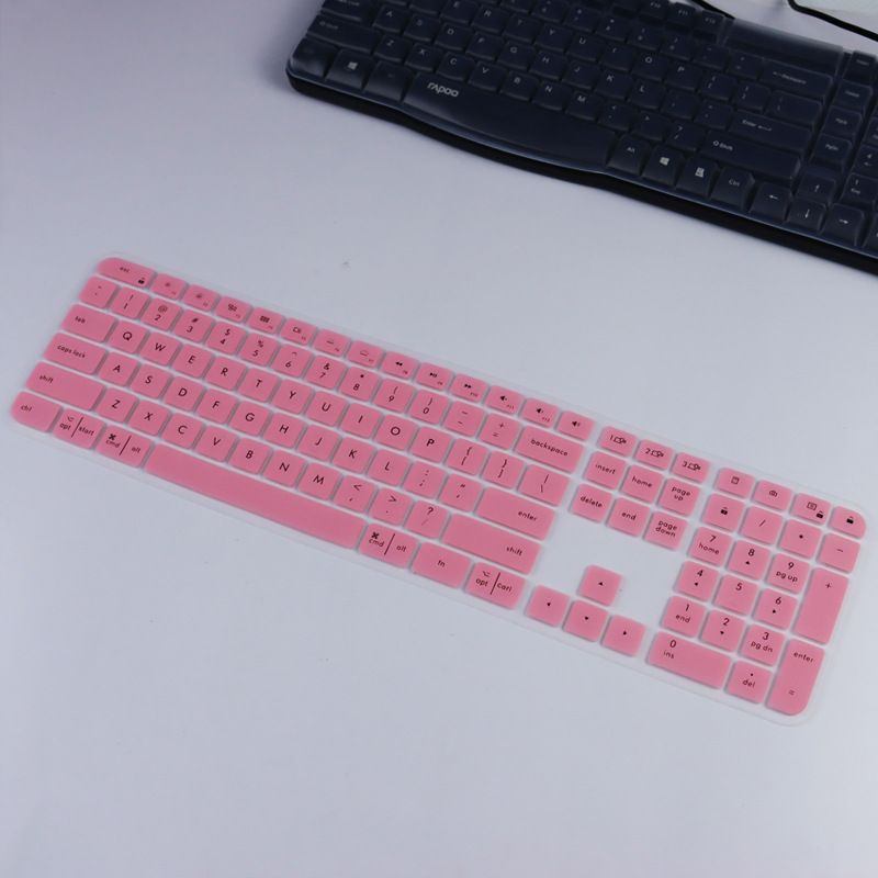Tastaturabdeckung für Logitech Craft Mx Keys, kabellose Bluetooth-Tastatur, weiche Silikonfolie, schlanke, dünne Schutzhülle, transparent: Khaki