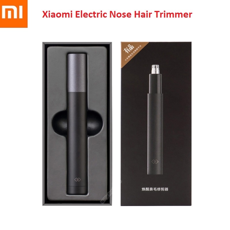Xiaomi elektrisk mini næsehårtrimmer  hn1 bærbar næsehår shaverklipper vandtæt sikker rengøringsværktøj