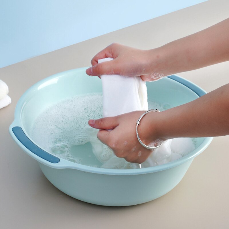 Household Large Thickened Baby Washing Clothes Plastic Washbasin Kitchen Fruit Dish Basin Student Dormitory Washbasin Washbasin