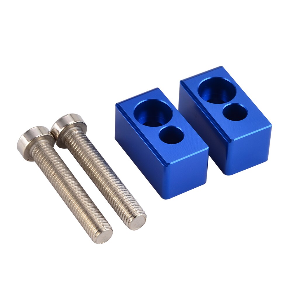 Nicecnc 22Mm Stuur Riser Voor Ktm Xcw Exc Excf 200 250 300 350 400 450 500 -2022 Cnc Handle Bar Riser Kit: Blue