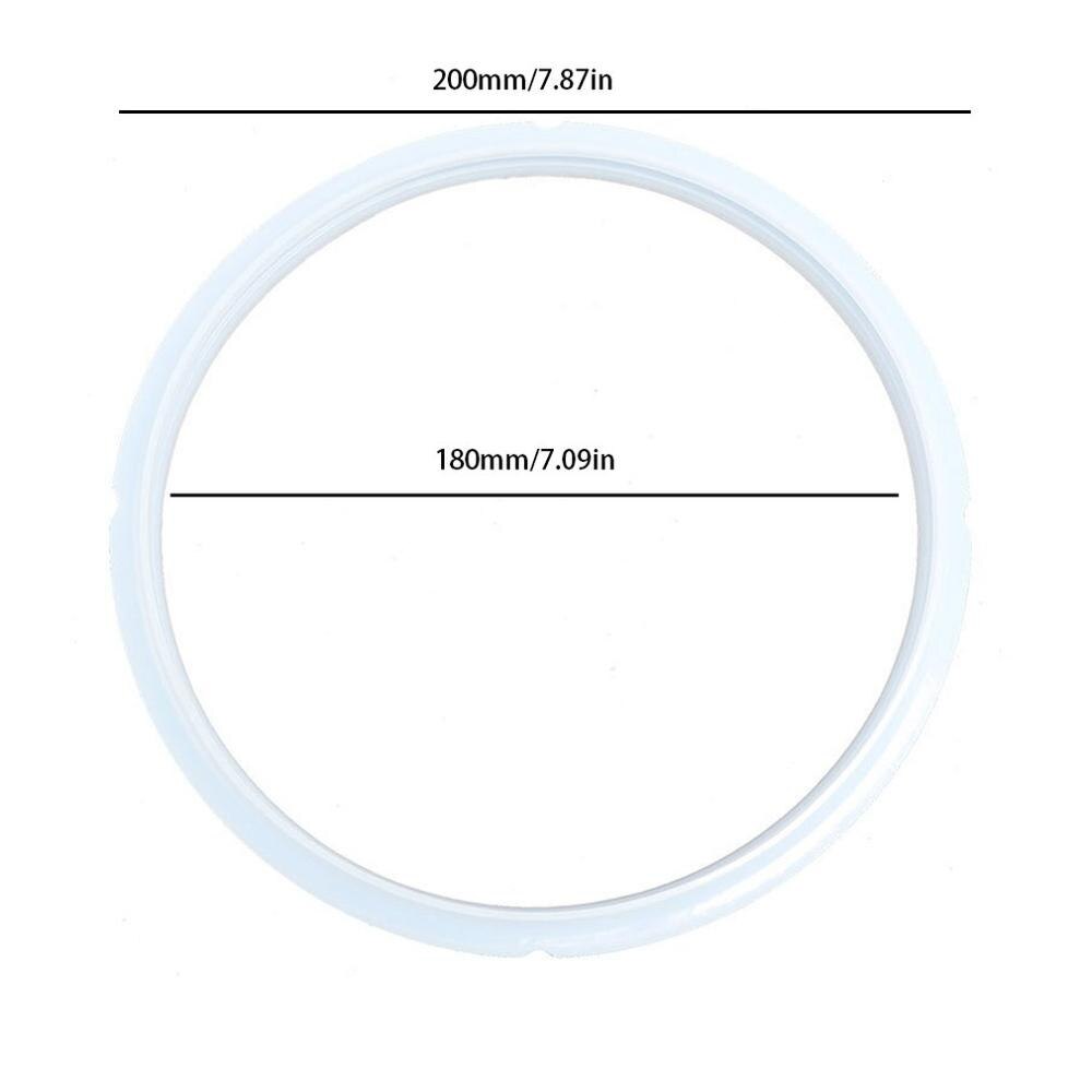 Rubber Pressure Cooker Gaskets Replacement Silicone Sealing Ring For Electric Pressure Cookers Kitchen Cookware Tool: 2.8L