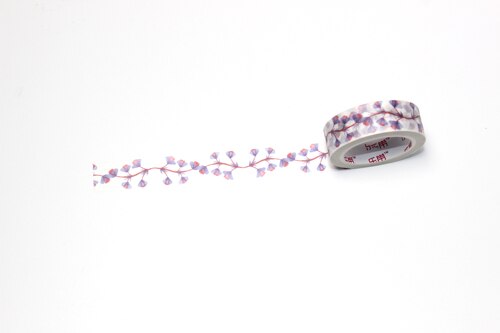 Decoratieve Plant Bloemen Bladeren Lente Washi Tape Diy Scrapbooking Zelfklevende Masking Tapes School Office Supply Stationair: LDG08