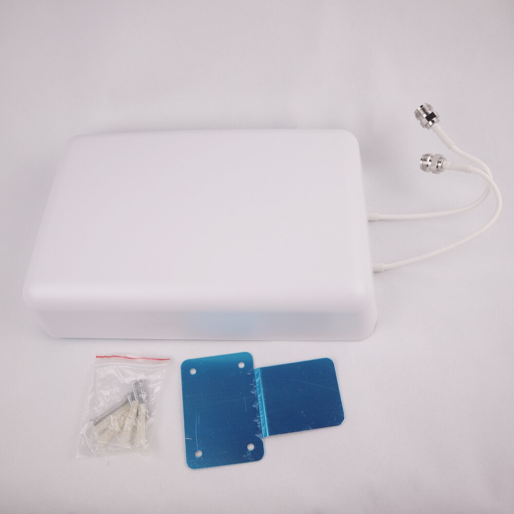 ZQTMAX 880~2635 mhz indoor 2x2 Mimo 3g 4g Lte Antenna Mobile Antenna Female Connector Booster Mimo Panel Antenna