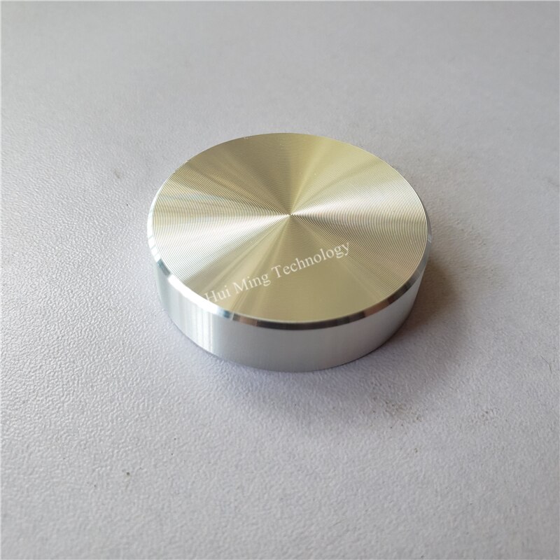 8 Uds perilla de plástico de aluminio perilla de potenciómetro suave 40*10*6mm potenciómetro cap interruptor de picaporte de coche cap Encoder