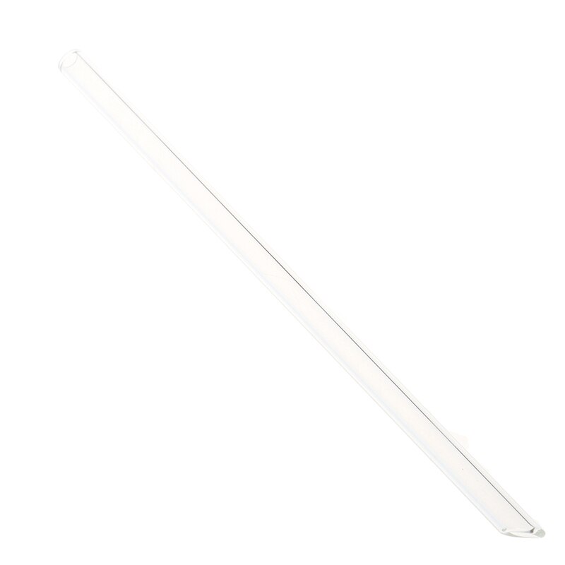 1 set herbruikbare glazen rietjes voor bruiloften, cocktails, sap, verjaardagsfeesten: Duidelijk