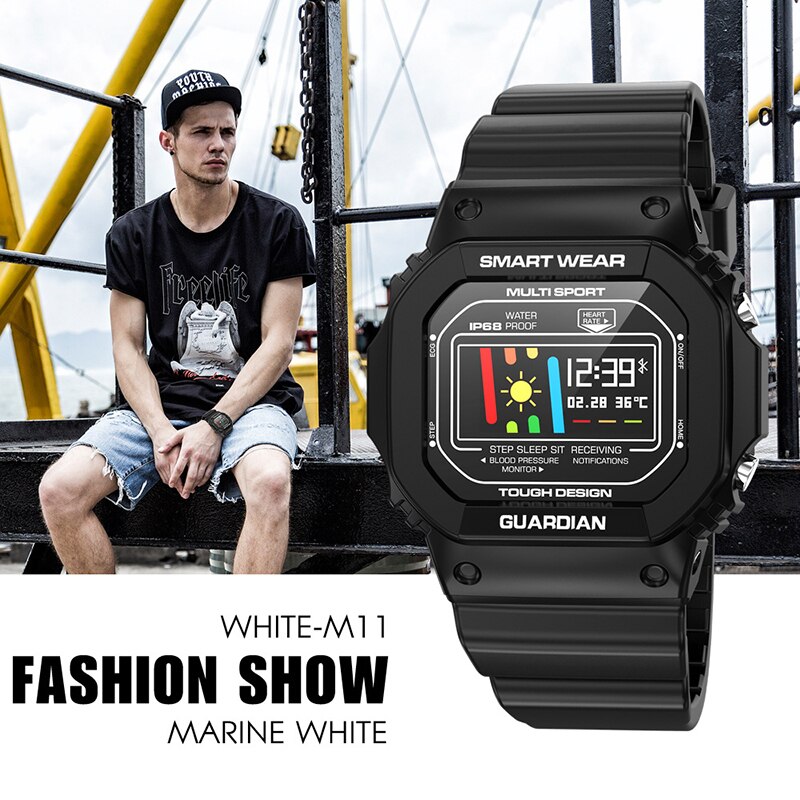 Fasion Smartwatch X12 Smart Uhr Unterstützung Männer Frauen Armbanduhr Tracker Heart Rate Monitor für Schwimmen EKG PPG