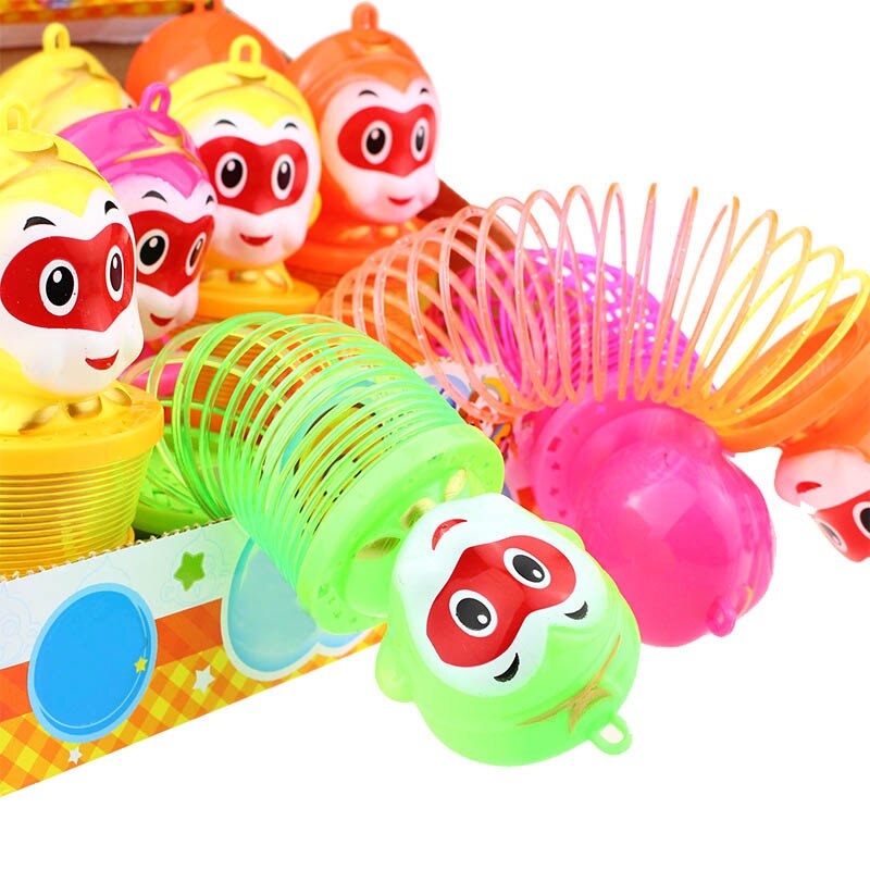 Monkey Lantern Projection Spring Expansion Light Toy Funny Animal Glowing Children Toy YH-17