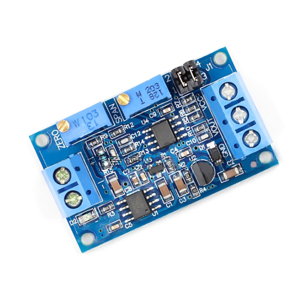 0 -20mA/4 -20mA to 0- 3.3V/0 -5V/0 -10V Current To Voltage Module Voltage Transmitter Signal Converter Module