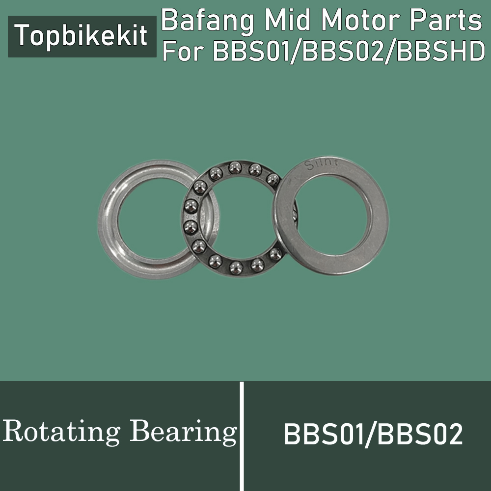 B Ebike BAFANG Mid Motor Controller Motor Washer Ring For BBS01 BBS02 BBSHD Bearing/Ring Oil Seal/Axial Bearing/Shaft Screw: Orange