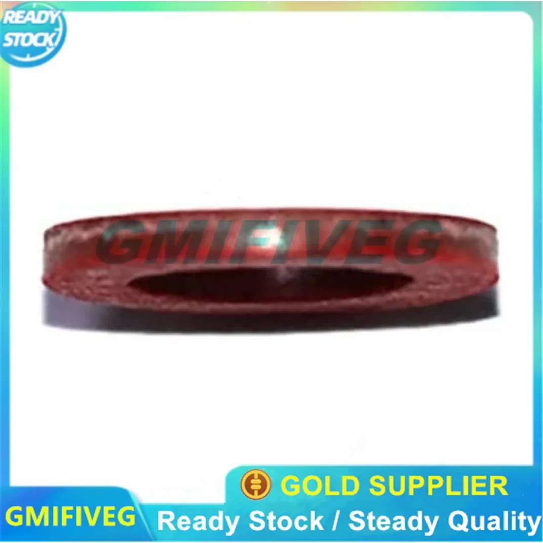 20PCS Rosso Guarnizione di Tenuta Involucro Inferiore 90430-08020-00 Per Yamaha HIDEA Motore Barca Guarnizione Spina Utilizzata su Scarico e Livello Olio 13*8*1.5
