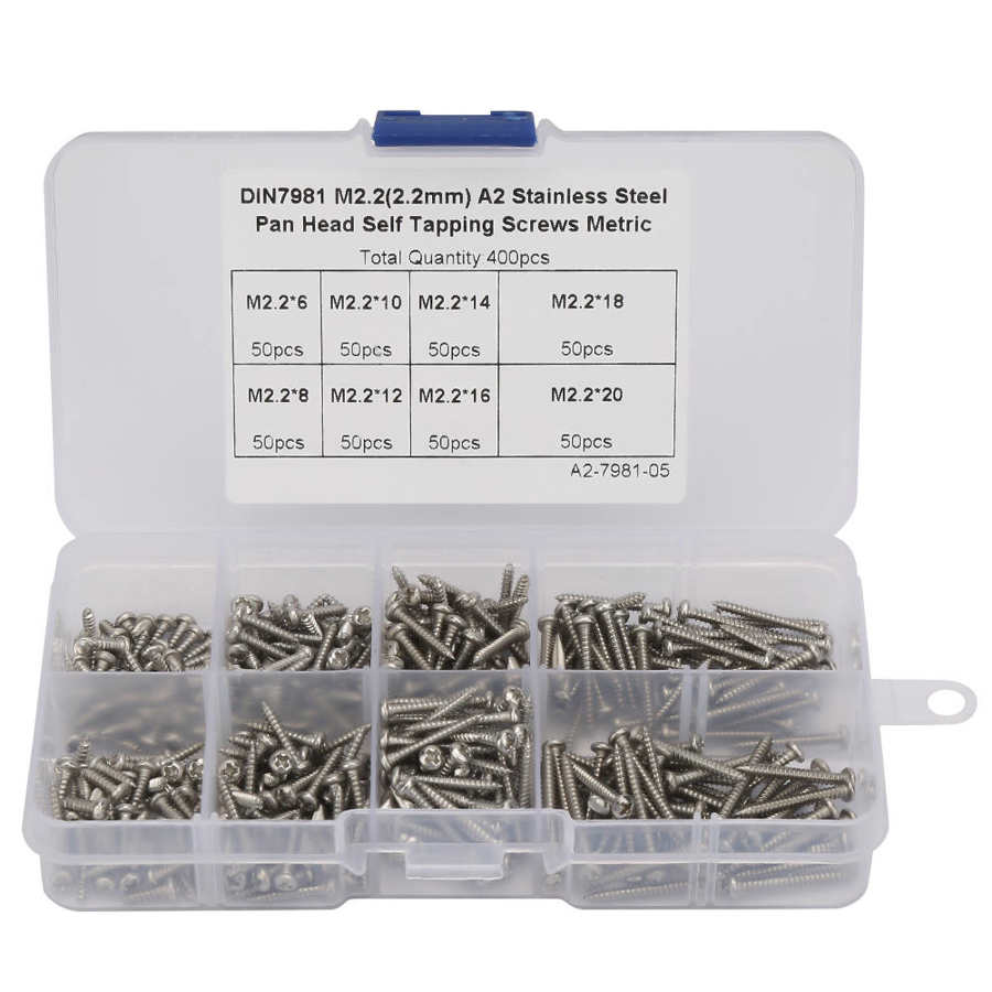 Aexit M5,5 x 50 mm Phillips Zelfborende Tekschroeven Bouten 20 Stuks