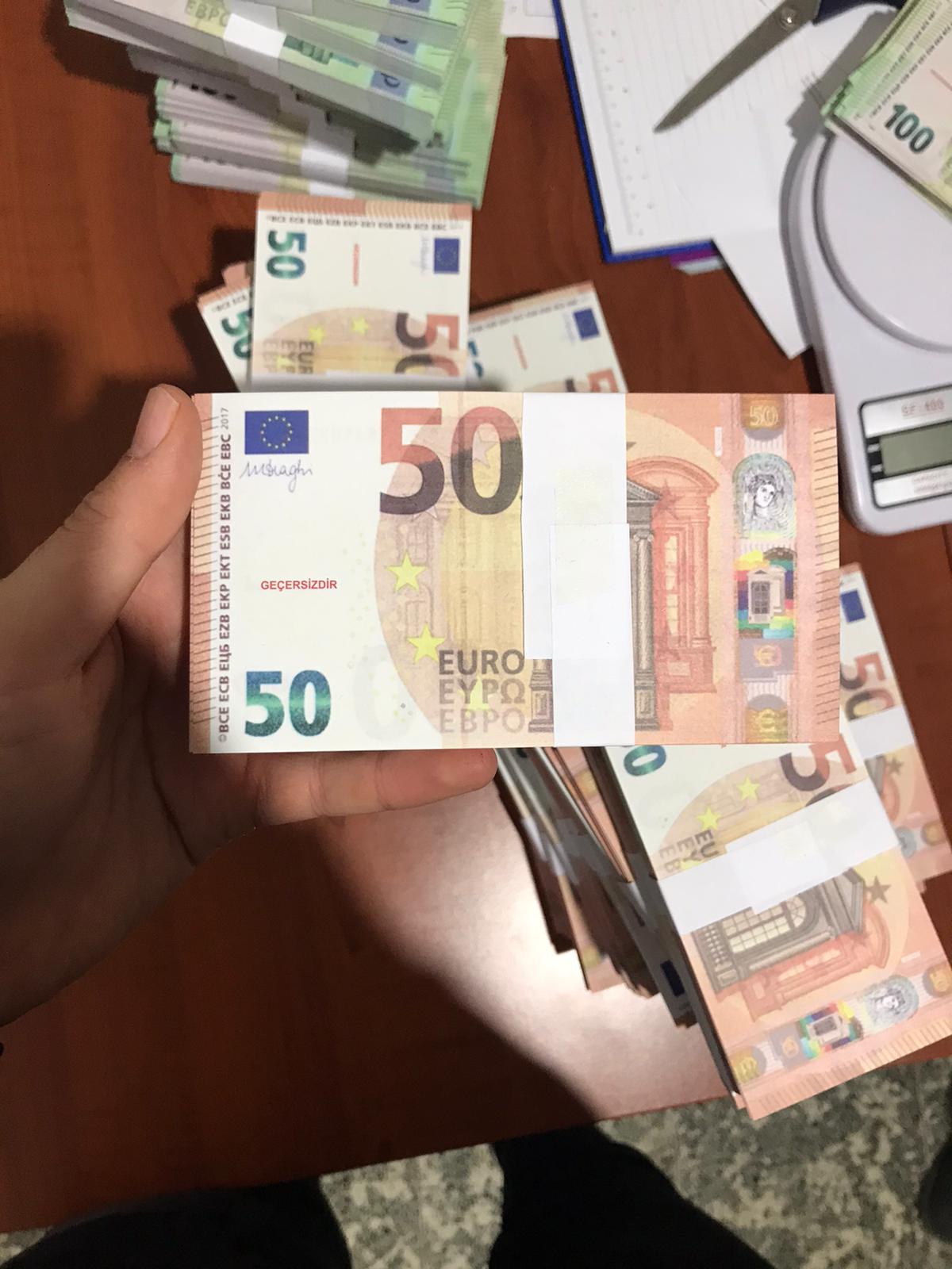 Fermasoldi giocattolo dimensioni reali 100 pezzi 10/20/50/100/200/500 Euro banconote super stesse grandi gioielli da sposa per feste non sono soldi veri: 100pezzi 50 euro