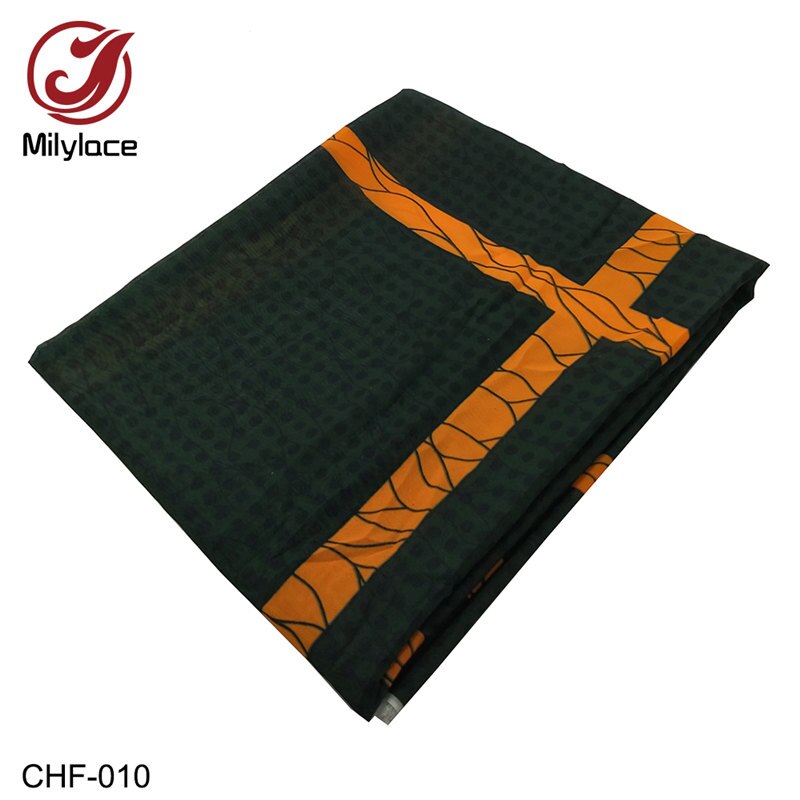 Afrykańska tkanina szyfonowa, cyfrowy wzór, drukowany szyfon, tkanina szyfonowa, 5 jardy na partię, -007-019 chf: -010 funty