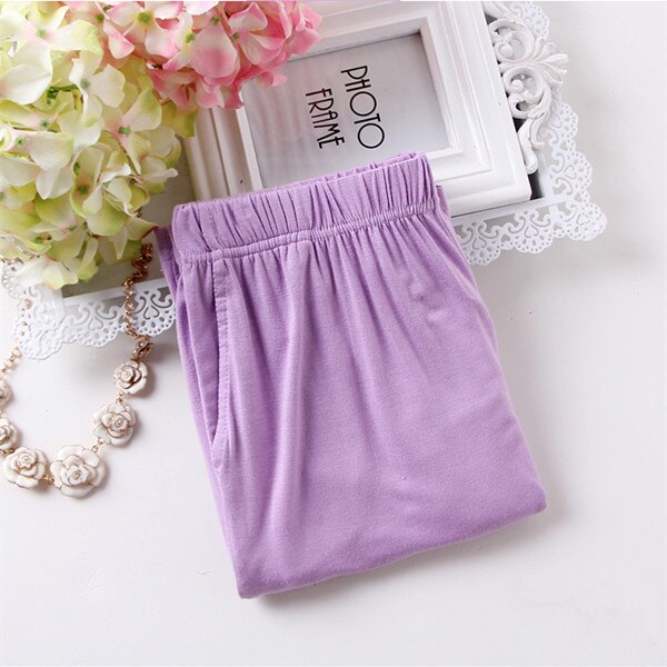 Été pyjama pantalon coton short pour dormir femmes pantalon pour la maison pyjama pantalon salon sous-vêtements grande taille XXL 3XL Q223
