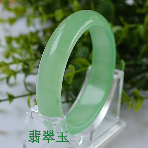 57-59mm Innen Durchmesser Grade A Natürliche Jade Armreifen Feine Edelstein Jade Armband Schmuck Für Frauen