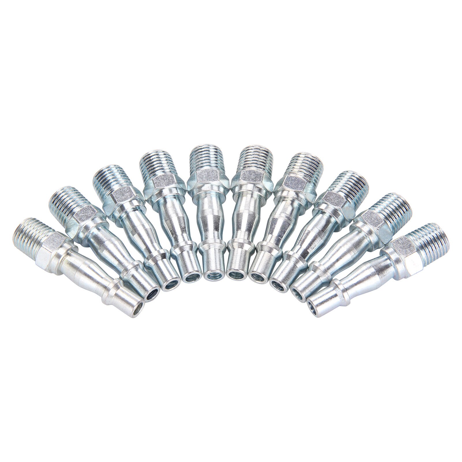 10x RV Quick Connector Quick Release 1/4" Bsp Air Line Hose Compressor Fitting Couplings Connector