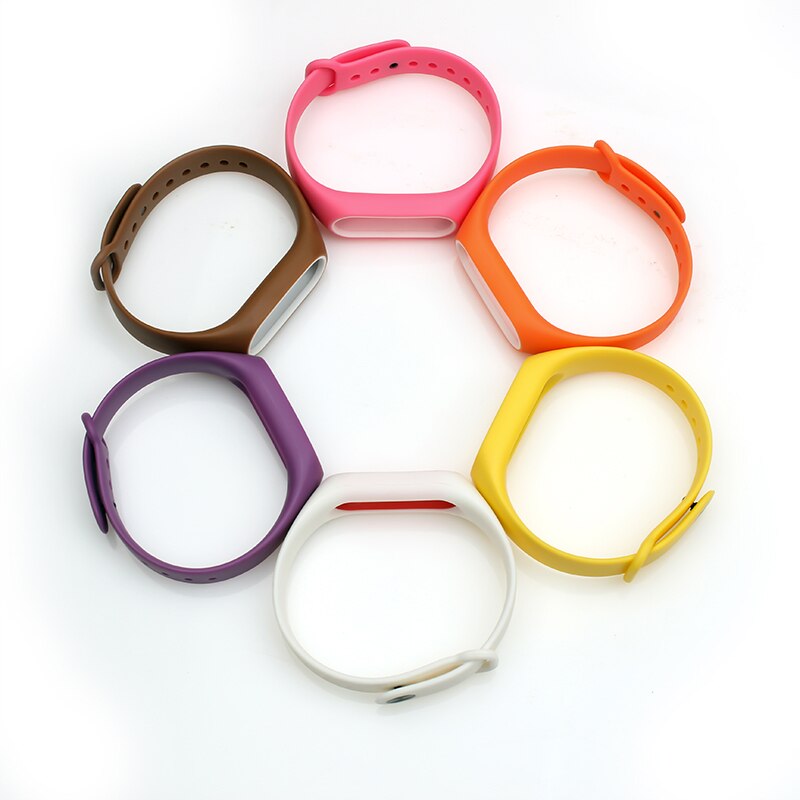 Correa BOORUI de silicona mi Band 2, doble color, reemplazo de correa mi band2, Correa inteligente para xiaomi mi2