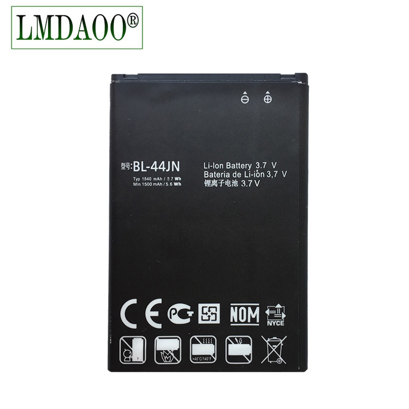 1 pièces BL-44JN BL 44JN BL44JN Téléphone Portable Li-ion Batterie pour LG P970 E730 P690 P693 E510 C660 p698 c660 ms840 L5 E610 E730 E400