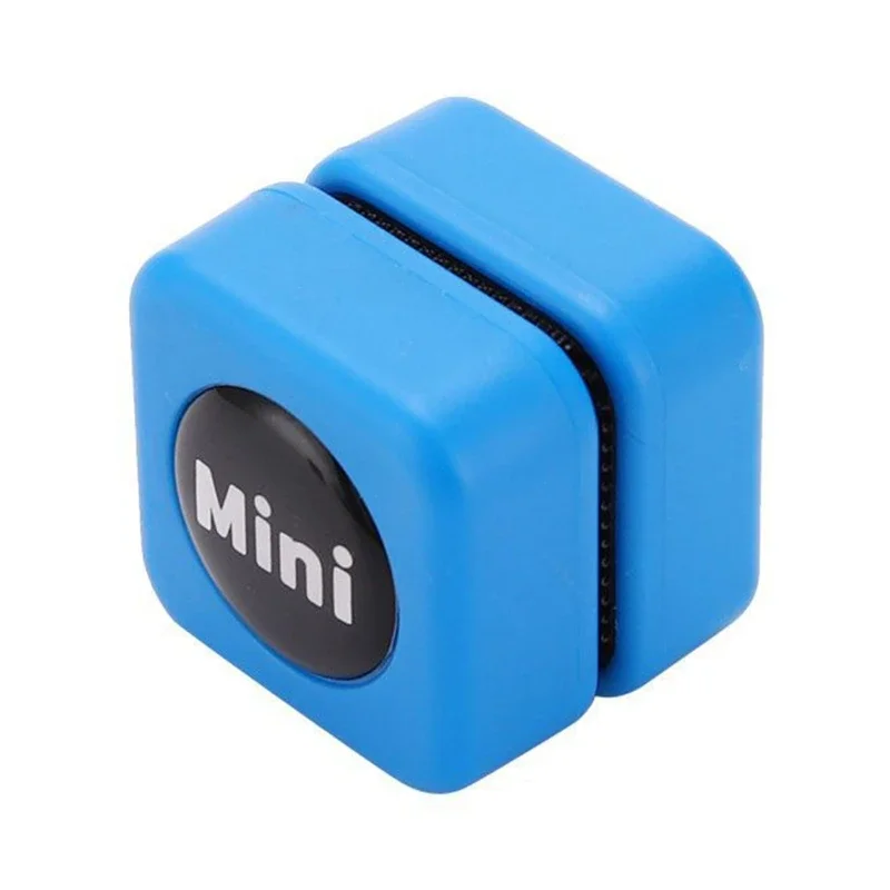 Magnet Algae Cleaner Aquarium Fish Tank Glass Cleaning Brush Floating Scrubber Strong Magnetic Magnet Scraper Cleaning Tool: Blue