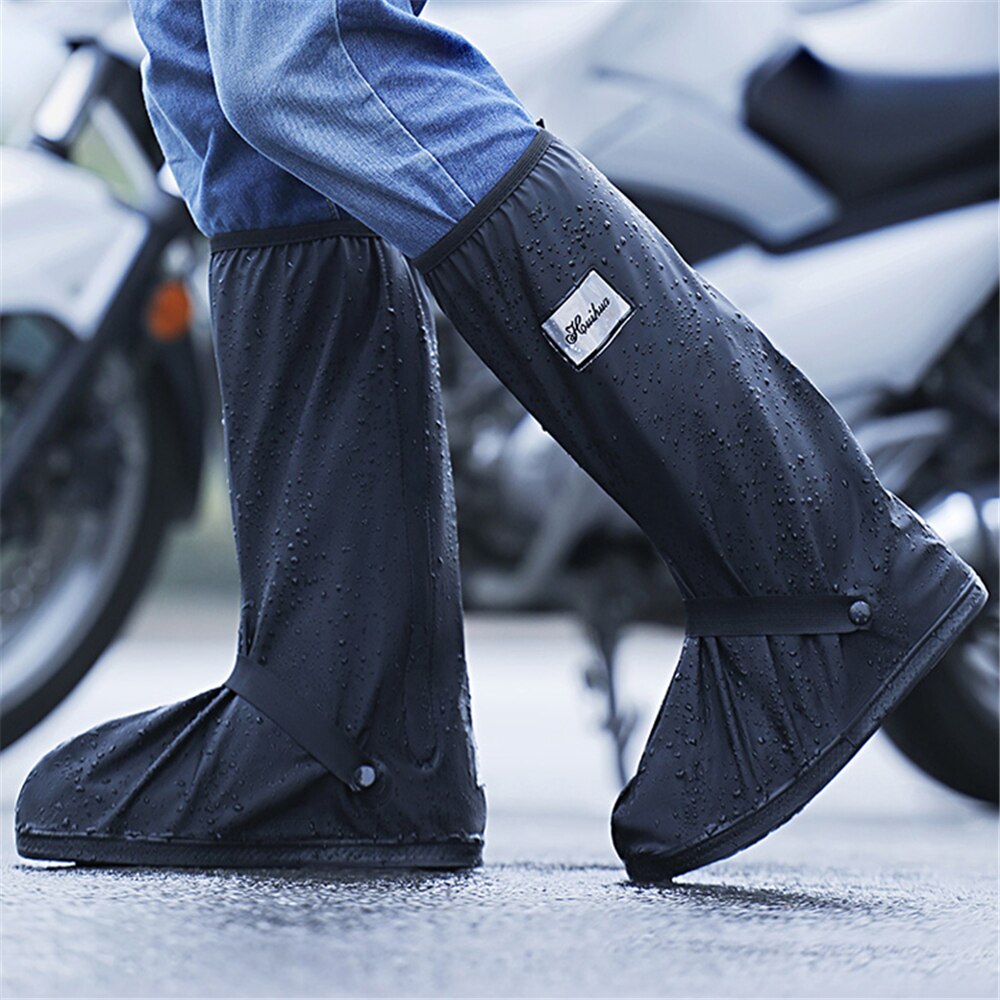 Alta superior à prova dresuágua resuable ciclismo bicicleta chuva bota sapatos capa óleo proteção contra poeira para todas as estações período epidêmico