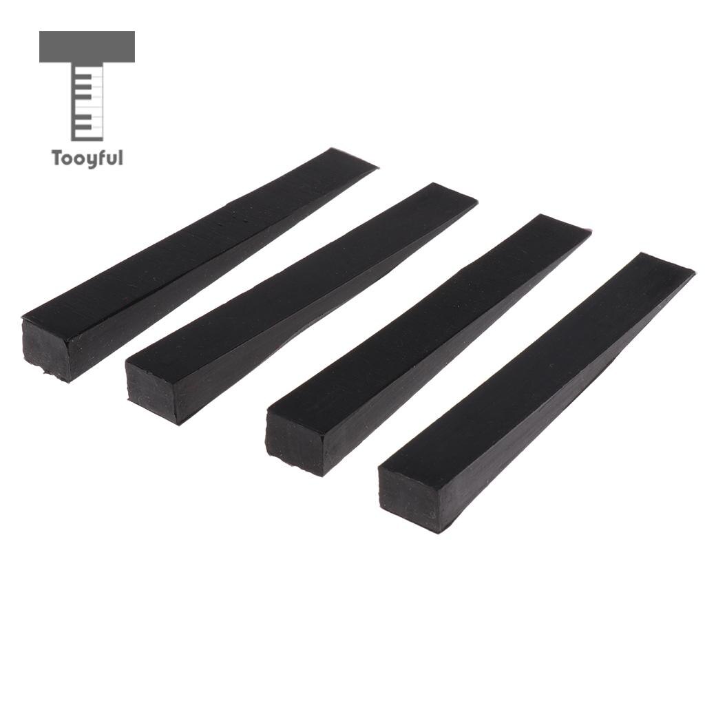 Set van  of 4 piano stemdempers rubberen dempers voor piano stemapparaat