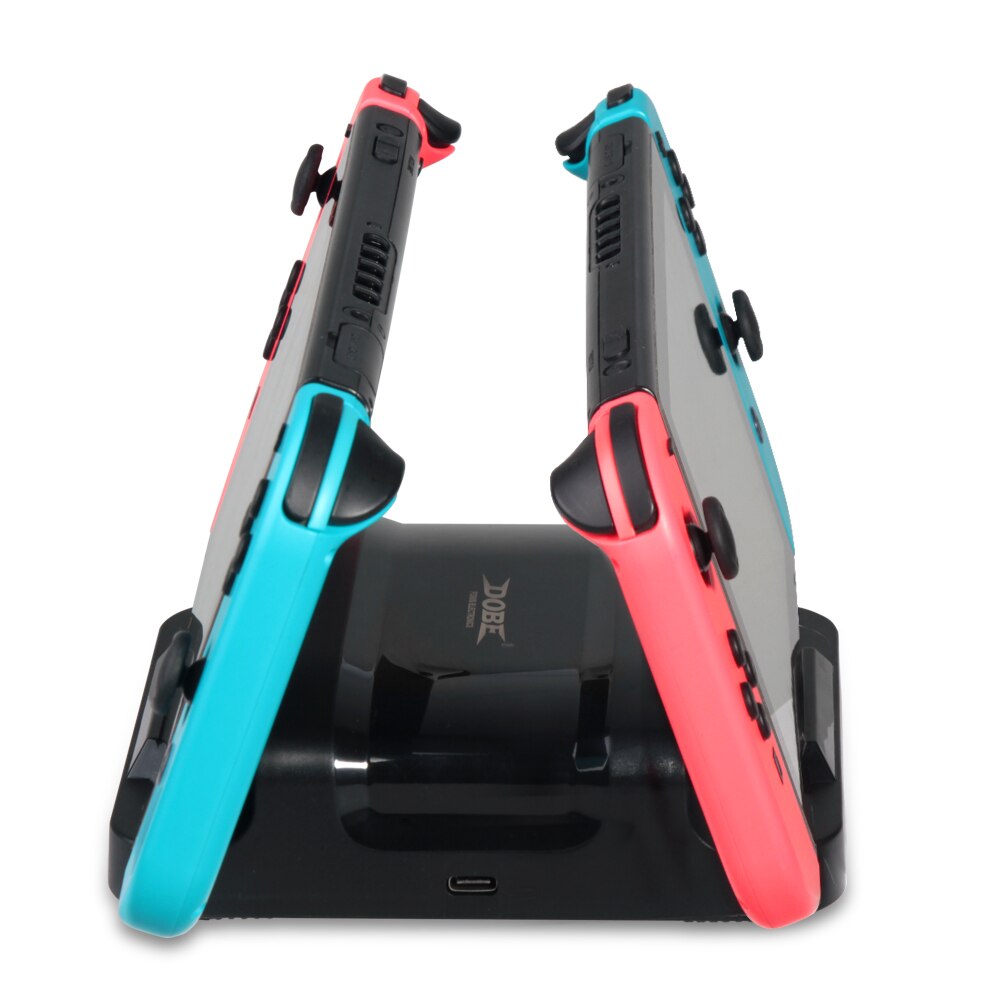 For Nintendo Switch Console Dual Charging Dock Fast Charging Stand Holder