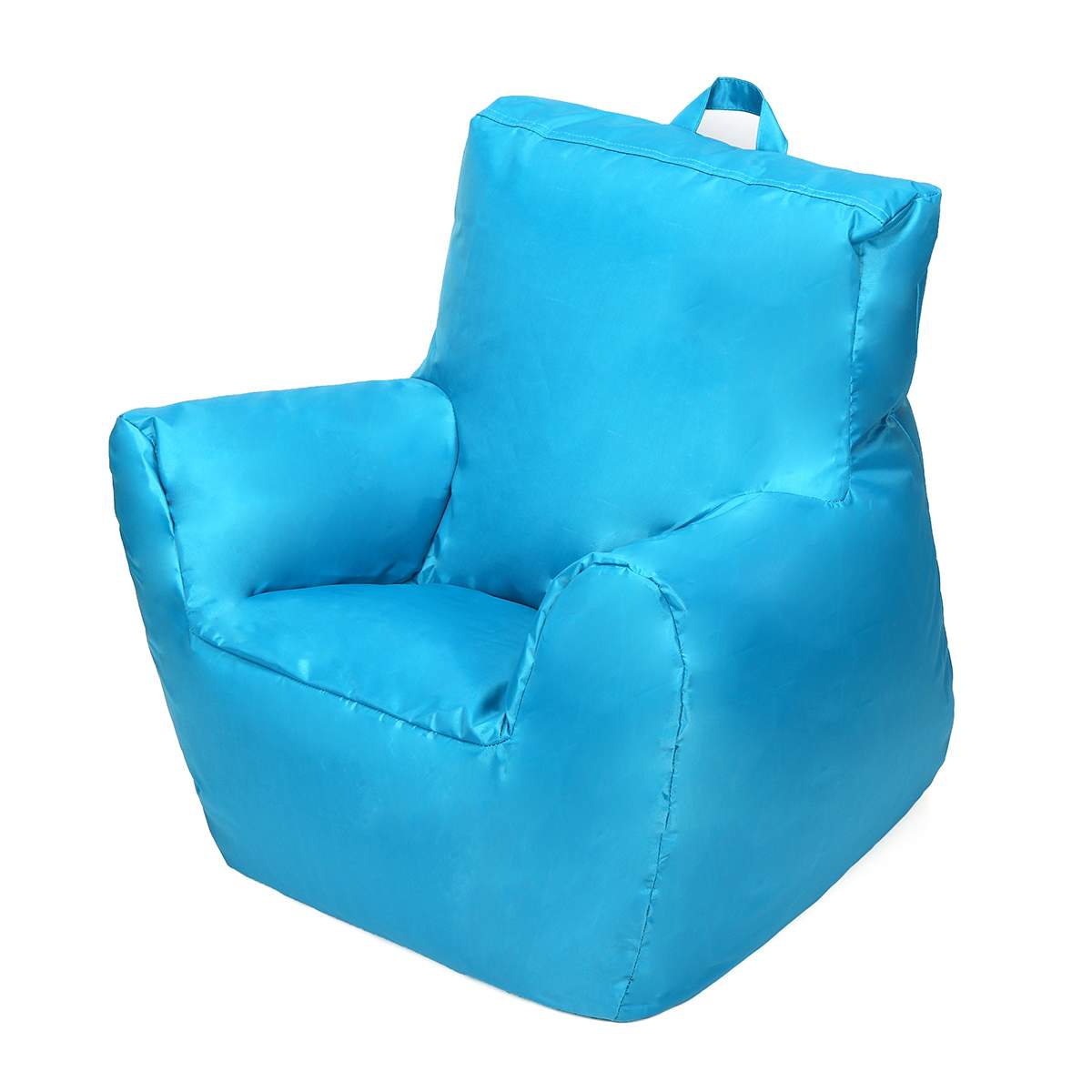420D Oxford Cloth Lazy Sofas Cover Chairs Bean Bag Sofas Lounger Seat Bean Bag Pouf Puff Couch Tatami Living Room for Children: Blue