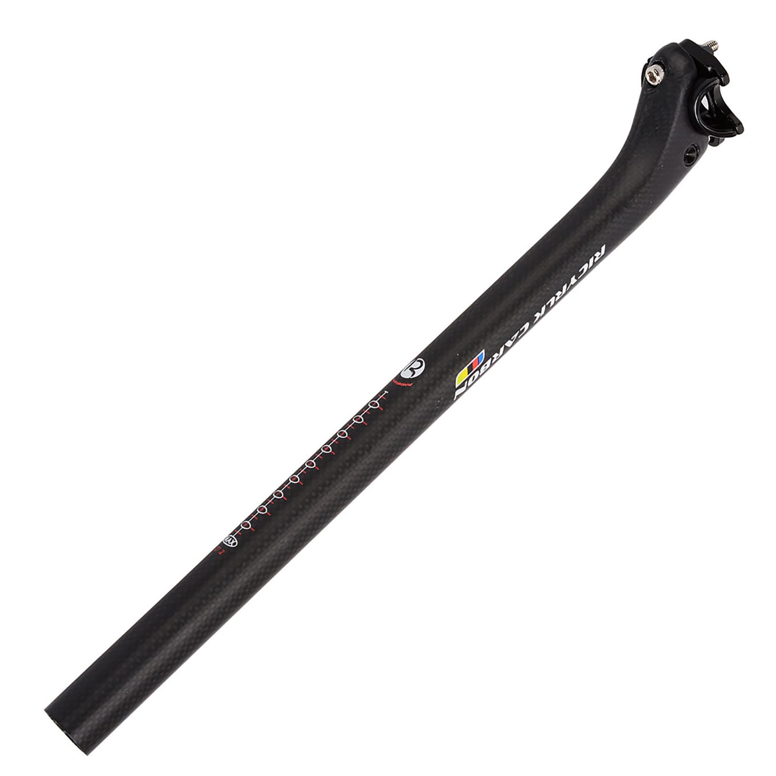 Carbon Fiber Bicycle Seatpost MTB Seat Post Road Bike SeatPost Offset 20mm Bicycle Parts 27.2/30.8/31.6*350/400mm