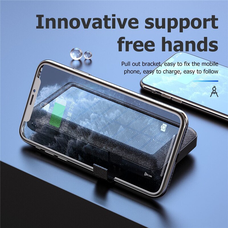 100000 Mah Solar Power Bank Draagbare Opladen Powerbank Externe Batterij Oplader Powerbank Met 4 Kabels Led Zaklamp