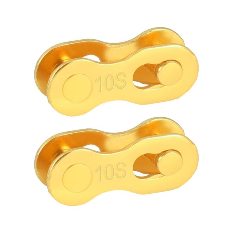 Durable Chain Link Connector Joints Classic Delicate Chain Link Lock Set MTB Road Bike Connector for Quick Master Link Join: H