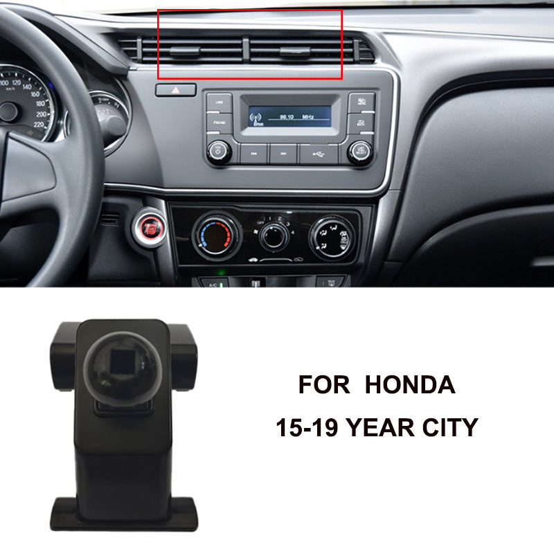 Para honda suportes de telefone do carro base de montagem suporte accord 2004-2024, crv 2008-2024, civic 2006-2024, ajuste jazz 2008-2022