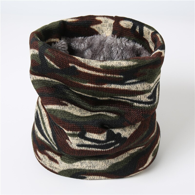 Winter Ring Scarf Neck Warm Infinity Knitted Scarves Retro Snood Circle Scarf Multifunction Headscarf Face Mask: 19