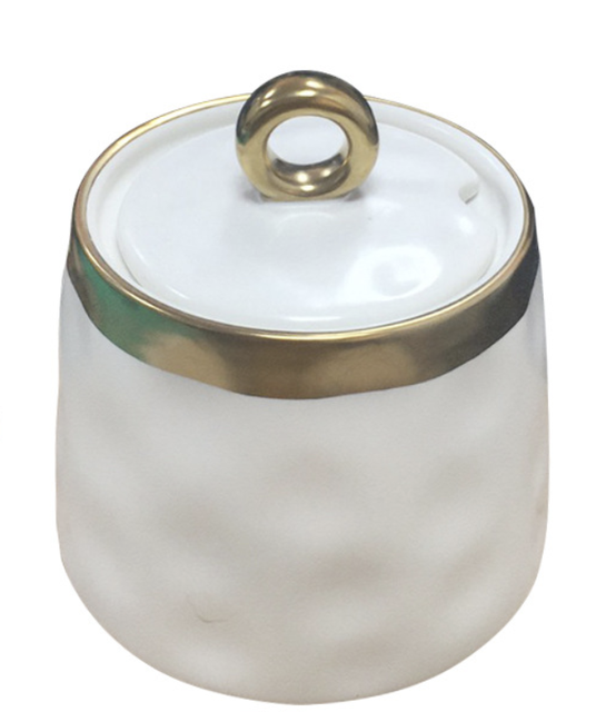 European Ceramic Simple Afternoon Tea Cup With Saucer Tea Set Household High End Coffee Pot Sugar Bowl Milk Jug Office Teapot: F