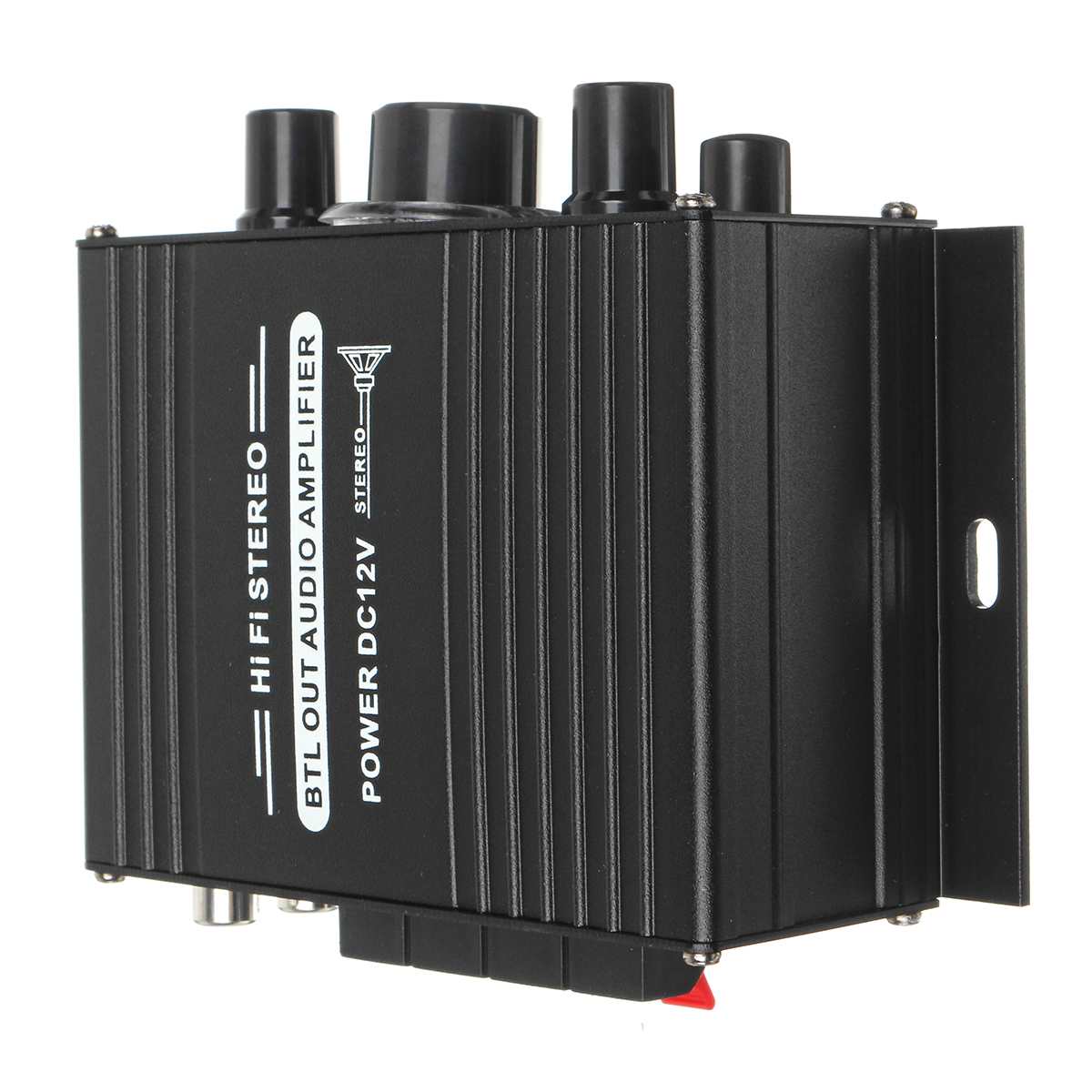 800W 2 Channel HiFi Power Amplifier Audio Karaoke Home Theater Amplifier Bluetooth Class D Amplifier BASS Music Player FM Radio