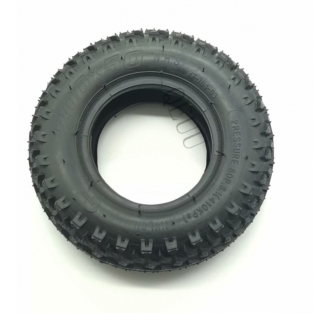 thumbnail image 2 of 8-Inch Pneumatic Off-Road Wheel – 200x50 Tire For Mountain Scooters & Skateboards, Durable Rubber & Alloy Hub 2 of 10