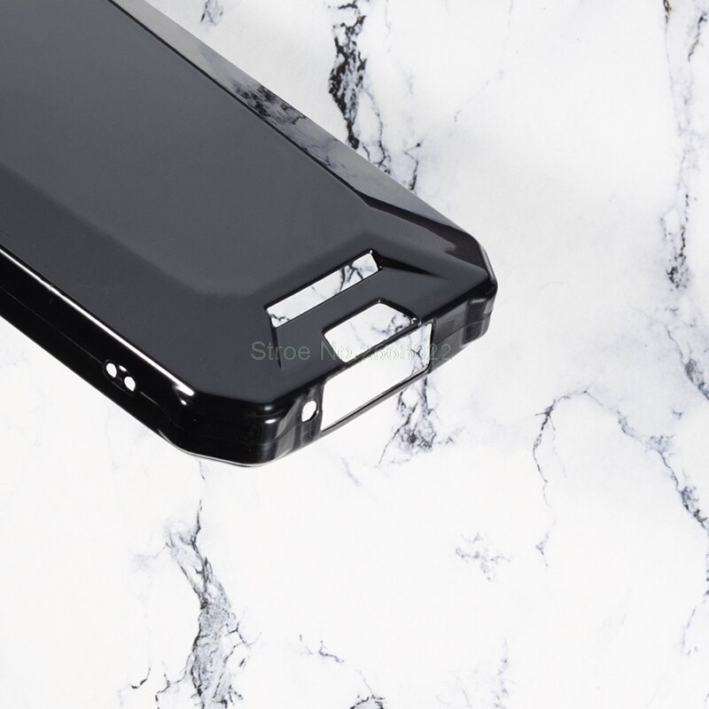 Carcasa TPU negra suave para Oukitel F150 B2021 cubierta Oukitel bisonte estuche con vidrio templado para Oukitel bisonte casos Vetro