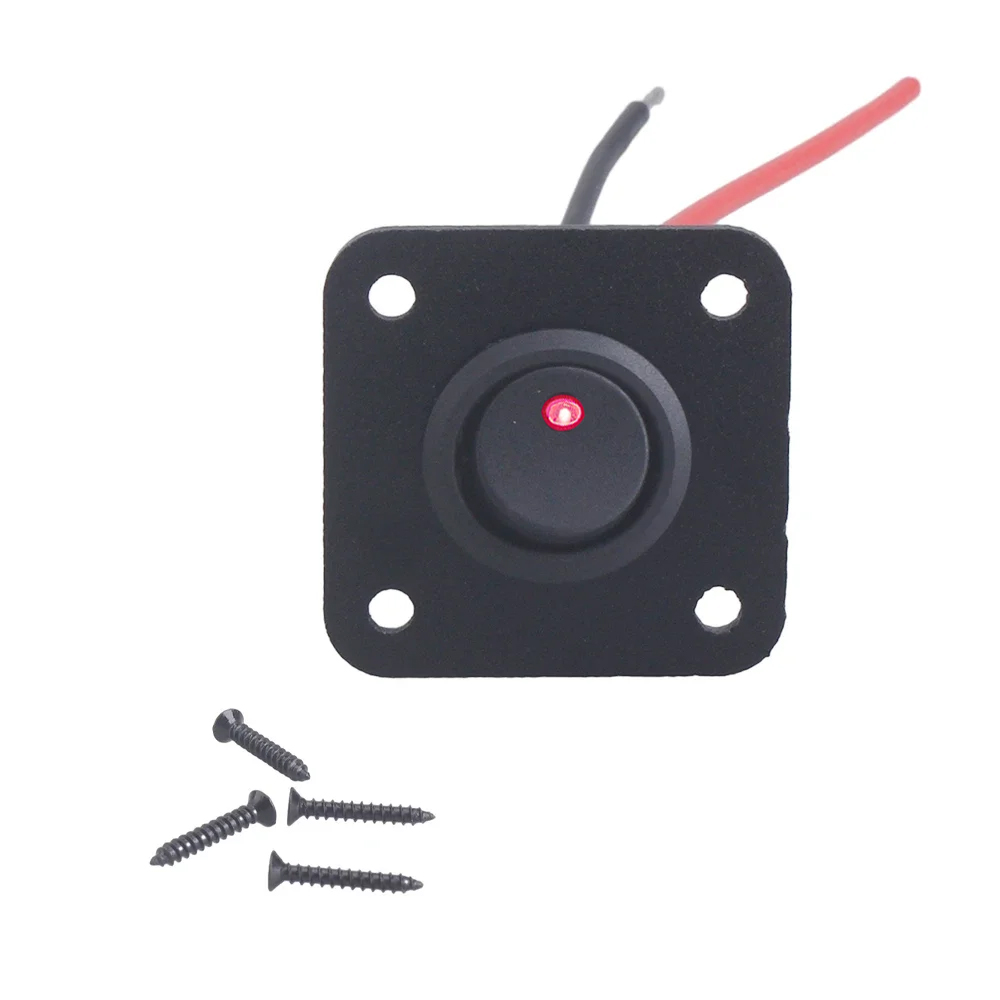 Panel de interruptor de palanca Universal de 12V, 1-5 entradas, USB, para coche, barco, camión, RV marino, accesorios de estilo LED azul, interruptor basculante marino: Verde militar