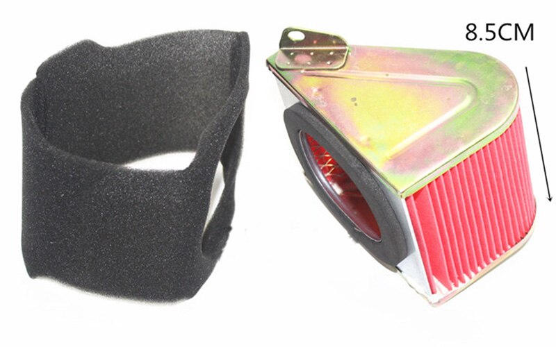 Pitbike Dirtbike Quad ATV luchtfilter kort 35mm