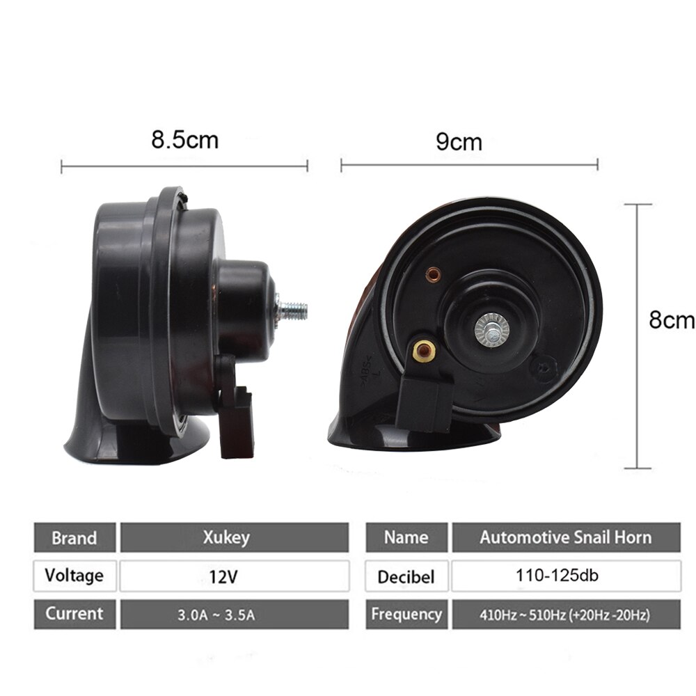 Slak Hoorn Voor Toyota Land Cruiser J100 J200 1997 12V 110-125db Luid Waterdichte Auto Hoorns 410/ 510Hz Dual Tone Auto Hoorns