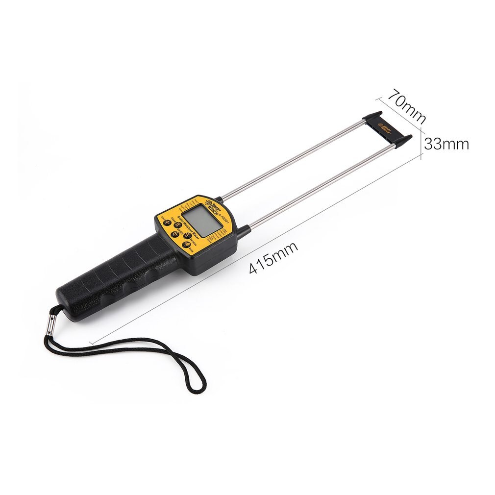 AR991 Digital Grain Moisture Meter for Corn Wheat Rice Bean Peanut Grain Measurement Moisture Tester