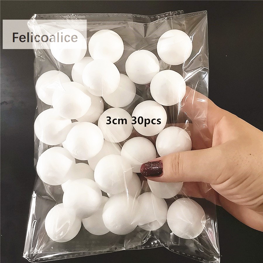 Forma de gota de agua para manualidades, 1/1, 5/2/2, 5/3/4/4, 5/5cm, forma de gota de agua, corazón de flores, rosa de espuma blanca hecha a mano, Media bola: Gris oscuro