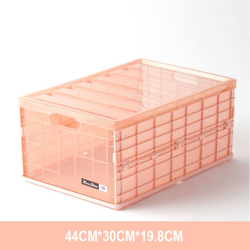 Pliable livre boîte de rangement bureau papeterie support divers organisateur Portable livre stockage panier bureau organisateur: D