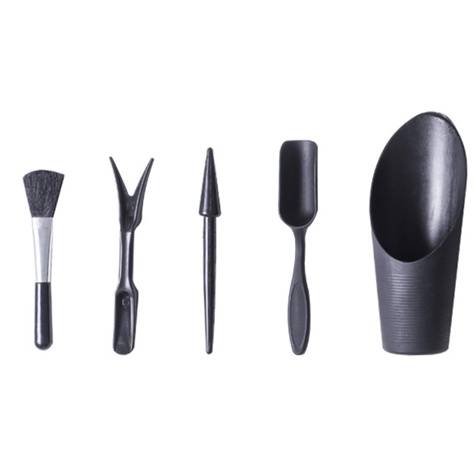 5/8/13pcs Garden Planter Kit Succulent Plants Tools Mini Garden Hand Tools Set Indoor Bonsai Miniature Transplant Seedling Tool: 5pcs