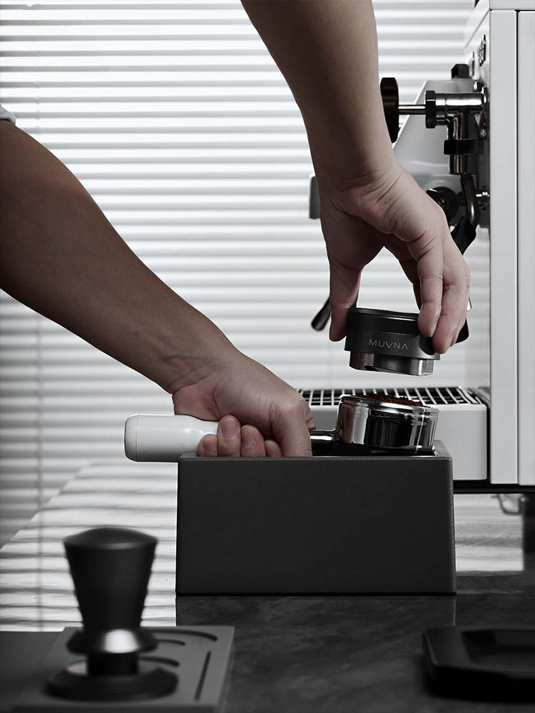 Coffee Knock Box Grind Waste Bin Heavy Duty Espresso Knock Box Coffee Knock Espresso Machine Barista Cafe Shop Kitchen